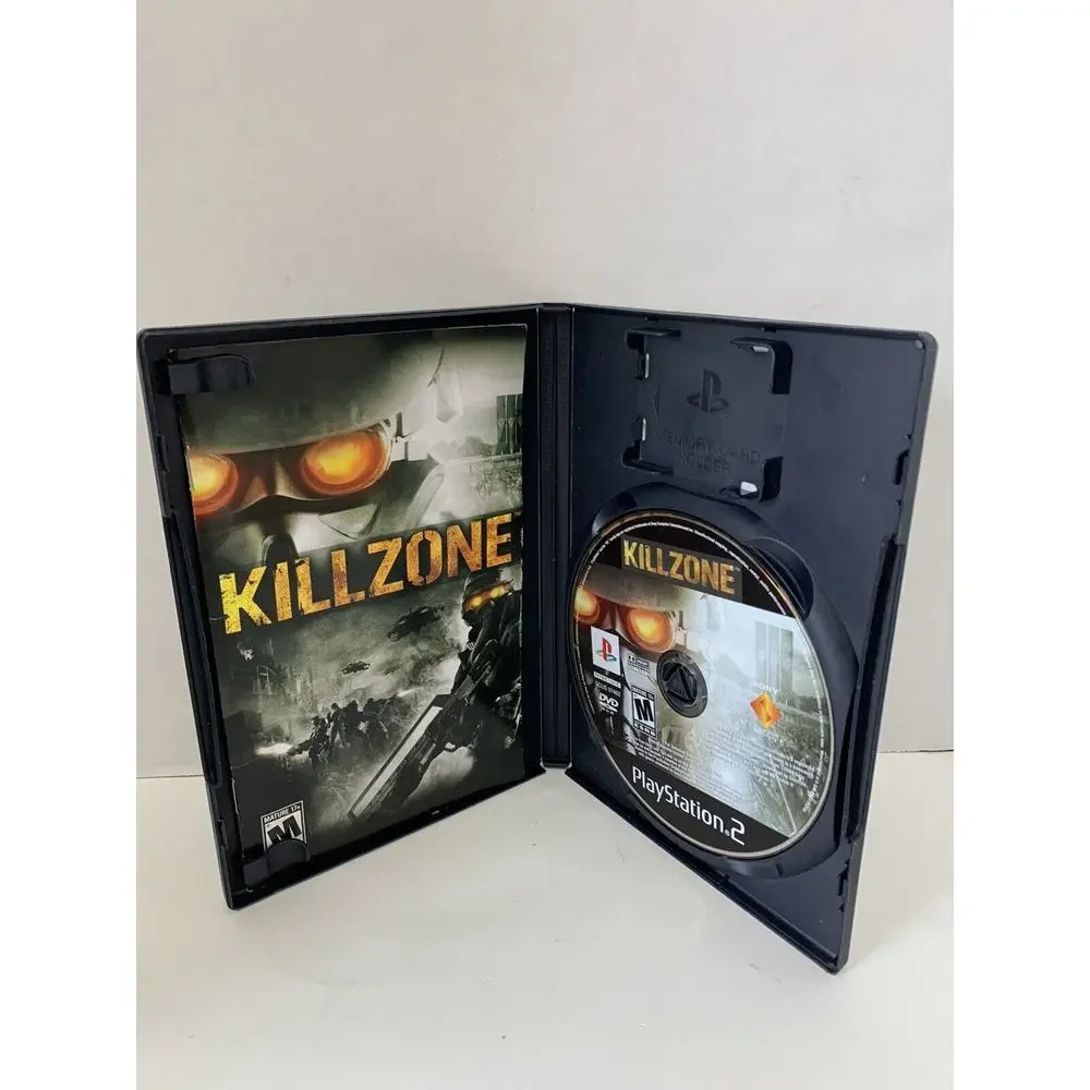 Kill Zone & Dynasty Warriors 4 Koei PS 2, (LOT OF 2) W/MANUALS, TESTED & WORKING